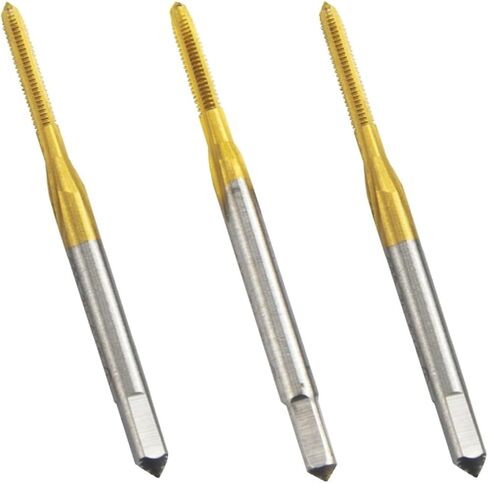 Drill Tap Bit Set, 1/5/10pc M0.8-M2.0Titanium-Plated and Cobalt-containing Machine Small tap in Saudi Arabia