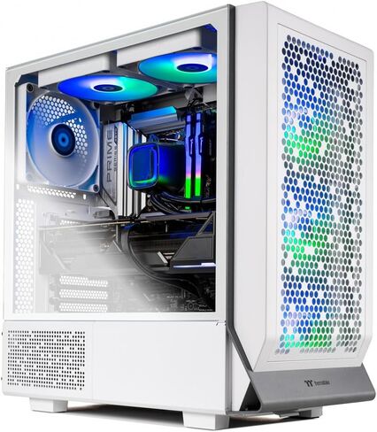 Skytech Azure Gaming PC Desktop, Ryzen 7 7800X3D 4.2 GHz (5GHz Turbo), NVIDIA RTX 5070 Ti 16GB, 1TB Gen4 NVMe SSD, 32GB DDR5 RAM 5600 RGB, 850W Gold ATX 3 PSU, 360mm ARGB AIO, Wi-Fi, Win 11 in Saudi Arabia