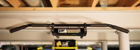I-Beam Pull Up Bar/Chin up Bar (Black Long Bar with Bent Ends) in Saudi Arabia