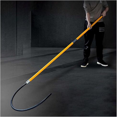 High Voltage Emergency Rescue Sticks, Lightweight Body Rescue Hook 6 FT Insulated 3 5 10ft Long, 10kV 35kV 110kV 220kV Commercial Anti-electrocution Lifeguard Rod Kit(Size:1.8m/5.9ft,Color:yellow) in Saudi Arabia