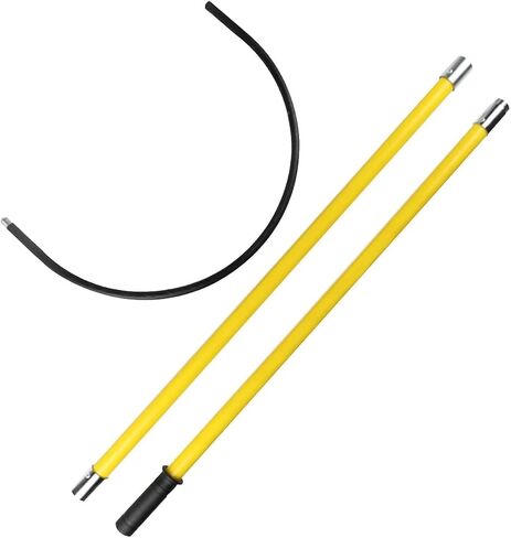 High Voltage Emergency Rescue Sticks, Lightweight Body Rescue Hook 6 FT Insulated 3 5 10ft Long, 10kV 35kV 110kV 220kV Commercial Anti-electrocution Lifeguard Rod Kit(Size:1.8m/5.9ft,Color:yellow) in Saudi Arabia