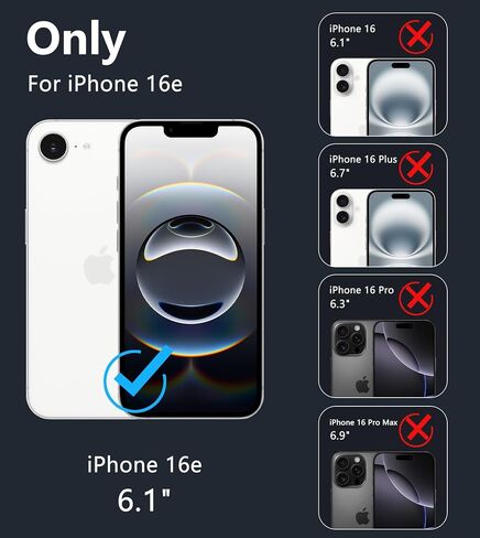 fntcase for iPhone 14 Plus Case: iPhone 15 Plus Case Case Grade Grade Drop Protect anti adصار غطاء الهاتف الخلوي - الحالات الشفافة الواقية من الصدمات الوعرة (Clear) in Kuwait