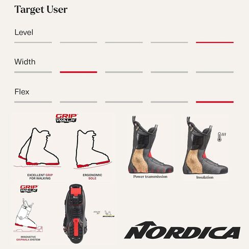 Nordica Promachine 130 MEN الضيقة الضيقة في جبال الألب أحذية التزلج على الجليد in Saudi Arabia