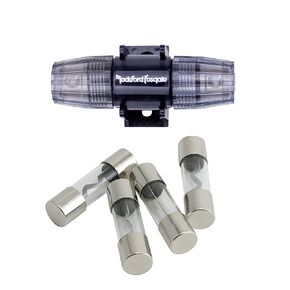 Rockford AGU Fuseholder with a 4 Pack of 60 amp AGU Fuses in Kuwait