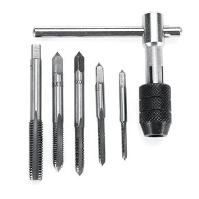 M3-M8 TAP DRILL SET T HANDALD RATCHET TAP TAP WRENCHING MACHINIST TOOL in Kuwait