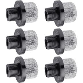 6pcs 3/4inch prayer prayer مدخل مصافي شفط ل LTS17 LTS15 نماذج لضخات الطلاء يمنع حطام السداد in Saudi Arabia