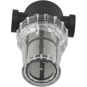 مضخة المياه مضخة مرشح مصفاة الشبكة 40/80 شاشة شبكة لنظام الري في الحديقة مع 1/2 3/4 1 بوصة موصل الخيط الإناث شفاف (3/4inch 40 شبكة) in Kuwait