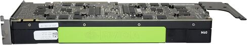 PNY NVIDIA TESLA M60 GDDR5 PCI Express X 16 3.0 بطاقة الرسومات - أسود/أخضر in Kuwait