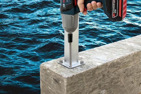 Simpson Strong-Tie THD50400H4SS Titen HD 1/2 in. x 4 in. Type 304 Stainless Steel Heavy-Duty Screw Anchor (20-Qty) in Saudi Arabia