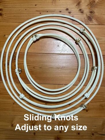 Lariat Liberty Horse Sliding Neck Ring Cordeo for Bridleless Riding - Extra Soft and Adjustable | Liberty Line, Liberty Neck Rope in Saudi Arabia