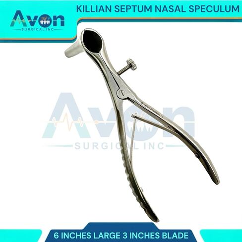 Adult Size Large Nasal Speculum with 3in Long Blade, Septum Nasal Examination Diagnostics Instrument - German Stainless Steel (1 Piece) in Saudi Arabia