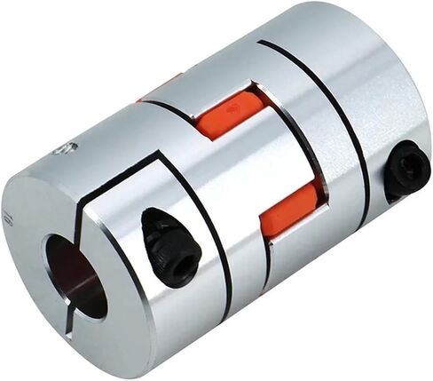 LF-B-D30L35 Three Jaw D30L35 Coupler Aluminium Plum Flexible Shaft Coupling Stepper Motor Connector CNC 6/6.35/8/10/12/12.7/14/16mm 1Pcs(6.35x12) in Saudi Arabia
