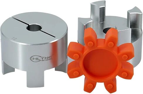 LF-B-D30L35 Three Jaw D30L35 Coupler Aluminium Plum Flexible Shaft Coupling Stepper Motor Connector CNC 6/6.35/8/10/12/12.7/14/16mm 1Pcs(6.35x12) in Saudi Arabia