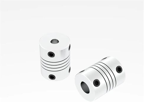 D19L25 الألومنيوم CNC Motor Jaw Gaw Conpler 5mm إلى 8mm اقتران مرن OD 19x25mm dropshipping 3/4/5/6/65/7/8/10mm 1pcs (3x6.35) in Saudi Arabia