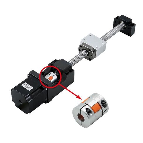 D25 L30 5mm to 14 Mm CNC Motor Jaw Shaft Coupler Flexible Coupling Spider Flexible 8 * 10mm 4/5/6/6.35/8/9.5/10/12mm 1Pcs(6X6.35) in Kuwait