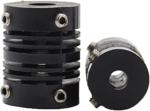 Coupling 8mm Motor Coupler Encoder Coupling Nylon Plastic Elastics Motor 4mmx4mm 6mmx6mm 8mmx8mm 1Pcs(D15L22 6x6mm) in Saudi Arabia