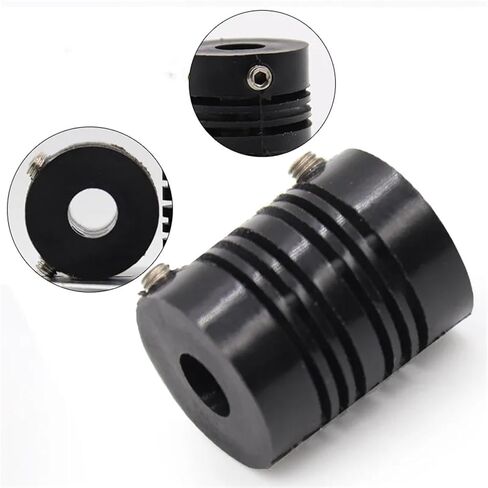 Coupling 8mm Motor Coupler Encoder Coupling Nylon Plastic Elastics Motor 4mmx4mm 6mmx6mm 8mmx8mm 1Pcs(D15L22 6x6mm) in Saudi Arabia