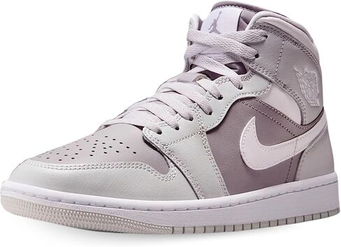 Air Jordan 1 Mid Women’s Shoes (BQ6472-008 ، فوتون غبار/جو رمادي/أبيض) in Saudi Arabia