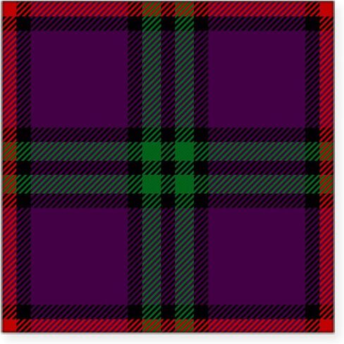 Cafepress Montgomery Scottish Tartan Sticker Square Pumper Sticker Squar in Kuwait