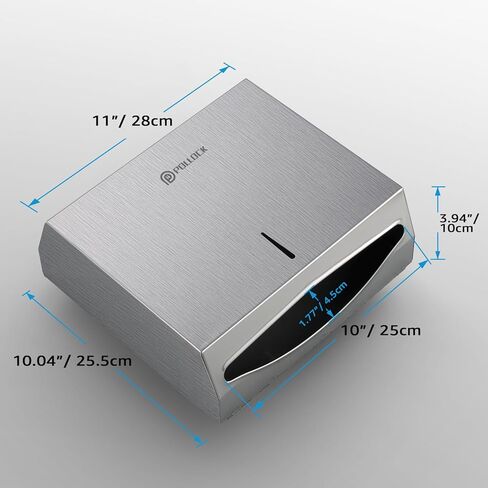 Paper Towel Holder Dispenser Wall Mount, Stainless Steel Bathroom Paper Towel Holder, C Fold Multifold Trifold Paper Towel Dispenser,Commercial Toilet Paper Napkin Holder, Hand Towel Dispenser in Saudi Arabia