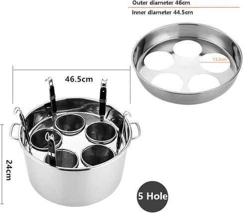 Spaghetti Noodle Cooking Machine, Home Kitchen Stock Pot Restaurant Steamer Pot Manual Pasta Makers with Divider and Colander Strainer, Cook Hot Pot, Spicy Food, Pasta in Saudi Arabia
