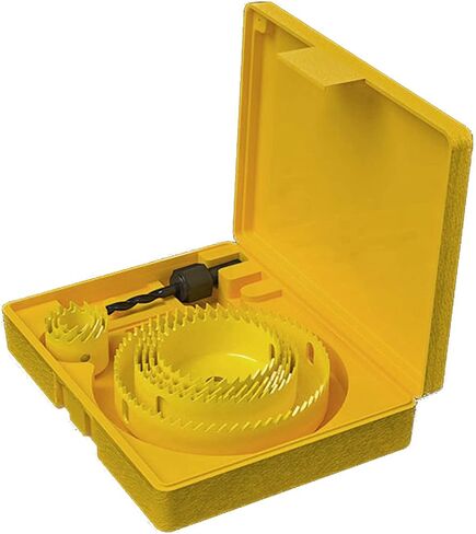 Drill Bits Bi-Metal Hole Saw Hole Saw Cutter Tool with Storage Box Suitable for(5 Piece Set) in Saudi Arabia
