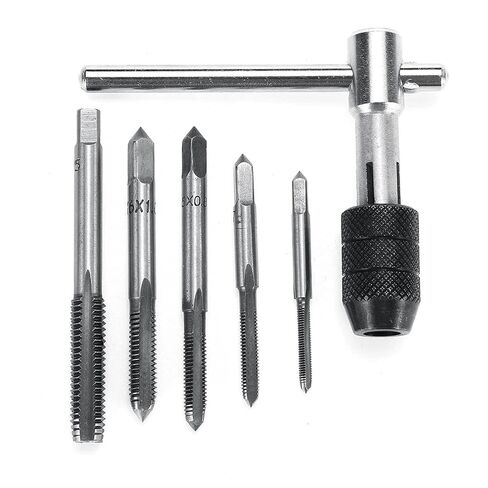 M3-M8 TAP DRILL SET T HANDALD RATCHET TAP TAP WRENCHING MACHINIST TOOL in Kuwait