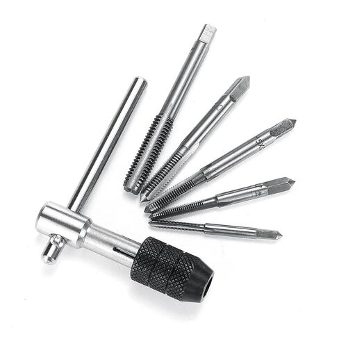 M3-M8 TAP DRILL SET T HANDALD RATCHET TAP TAP WRENCHING MACHINIST TOOL in Kuwait