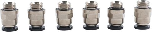 6PCS POINT POIRT PORT FITS AV295 POWER OFF PTO PTO HOIST AIR CONTROL VALVE متوافق مع APSCO AV-295 AV295 328388-79X 329358X K90 Series (6 Pack) in Saudi Arabia