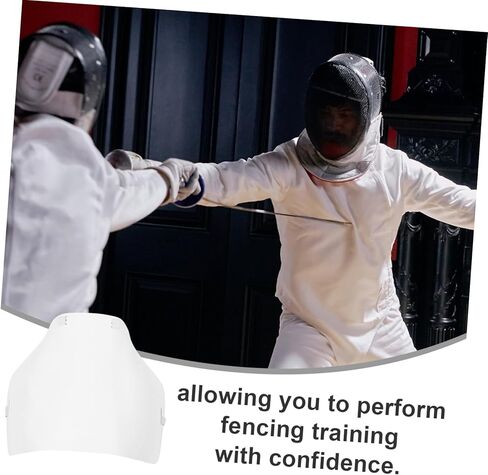 Fencing Chest Guard Breathable and Ergonomic Chest Protector Certified Double-Layer Sports Equipment for Boys and Girls and Adults for Fencing Practice and Matches in Saudi Arabia