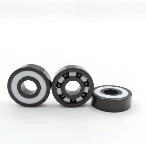 1pc محامل سيراميك كاملة 627 رباعية التزلج على التزلج على التزلج الفني الحامل 7 مم Zro2 Si3n4 محامل سيراميك كاملة (1pc 627 Zor2 Open) in Kuwait