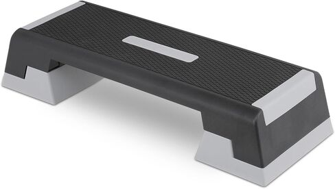 Aerobics Stepper Platform for Exercise Adjustable Compact Workout Step for Cardio, Core and Strength Training in Saudi Arabia