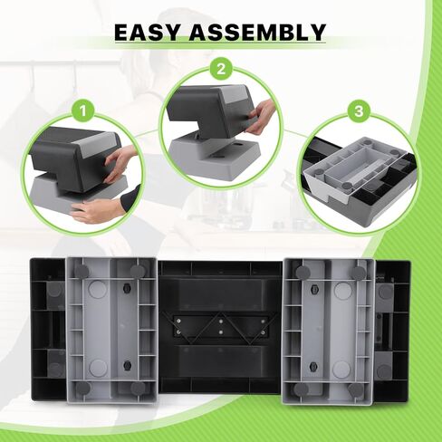 Aerobics Stepper Platform for Exercise Adjustable Compact Workout Step for Cardio, Core and Strength Training in Saudi Arabia