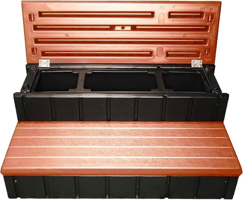 Confer Plastics Storage Step - Black in Saudi Arabia
