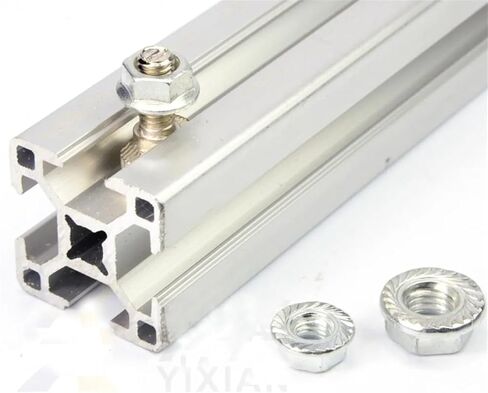 50pcs/lot m5 m6 m8 t blood procks fortener toolstandard t-slotted 20 30 40 series leuminium leuminium tearbilities (20-m5x25mm) in Saudi Arabia