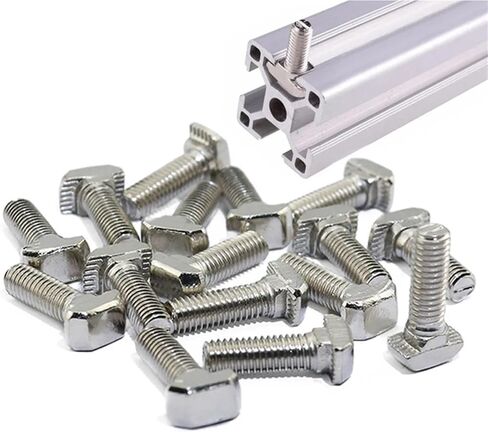 50pcs/lot m5 m6 m8 t blood procks fortener toolstandard t-slotted 20 30 40 series leuminium leuminium tearbilities (20-m5x25mm) in Saudi Arabia