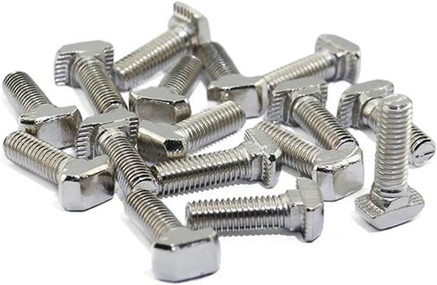 50pcs/lot m5 m6 m8 t blood procks fortener toolstandard t-slotted 20 30 40 series leuminium leuminium tearbilities (20-m5x25mm) in Saudi Arabia