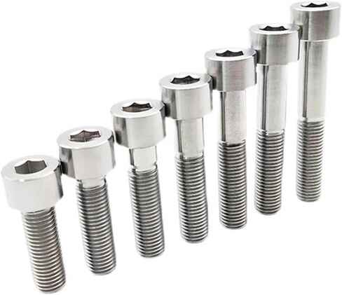 1pc M12 Allen Titanium Bolt Hexagon Hex Cap Cap Cap Pitch 1.25/1.5/1.75mm طول 20-100 مم لتعديل دراجة نارية تلقائية (الملعب 1.25 مم ، M12x75mm (موضوع 36)) in Kuwait