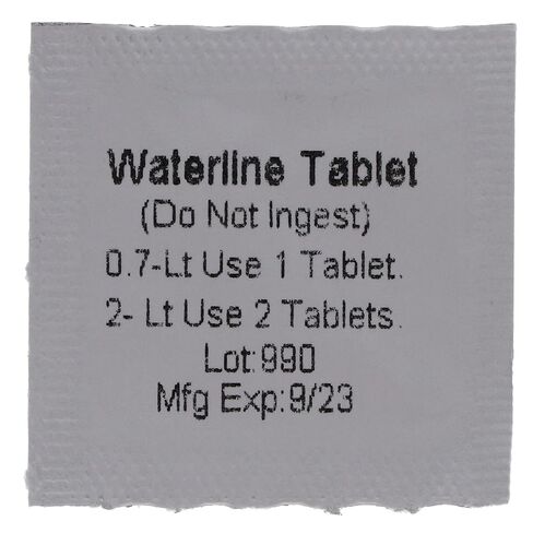 102101 Dental Waterline Cleaner Tablets 60/Pk 750 mL Comparable to BluTab BT50 in Saudi Arabia