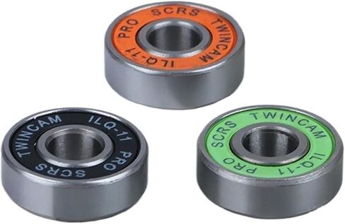 8pcs/set 608 rs محمل ILQ-11 8 * 22 * ​​7 مم للسرعة الطويلة في خطوط التزلج على السقوط التزلج على السقوط ناعمة التزلج محمل (C) in Saudi Arabia