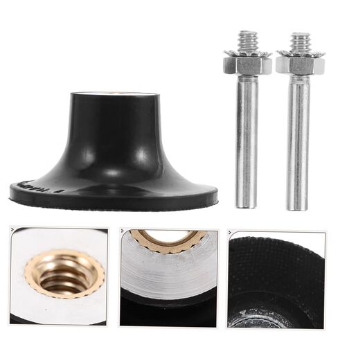 Cabilock Wool Polishing Wheel Disc Holder Buffing Wheel for Drill Grinding and Polishing Wool Pad for Scratch Removal in Saudi Arabia