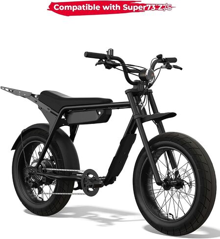 KEMIMOTO Aluminum Rear Rack Compatible with Super73 Z/S Bike Cargo Luggage Rack Electric Bike Super73 Accessories in Saudi Arabia