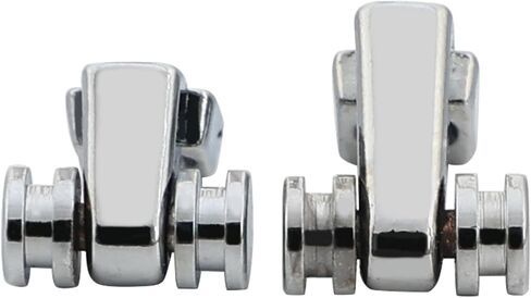 2 PCS الفولاذ المقاوم للصدأ الأسطوانة سلسلة التجنيب لخطية الغيتار الكهربائية دليل أسطوانة الأشجار المتوافقة مع Telecaster ابدأ Stratocaster أجزاء البديل للغيتار chrome chrome in Kuwait
