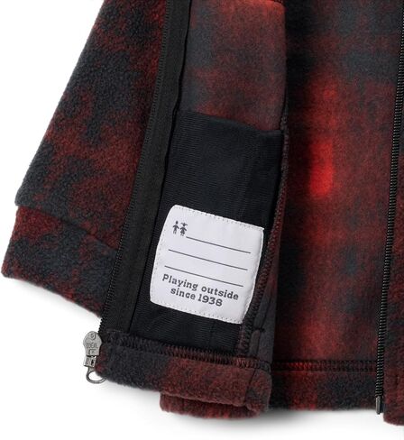 كولومبيا شباب Zing III Fleece ، Sail Red Omblur Tonal ، 3/6 in Saudi Arabia