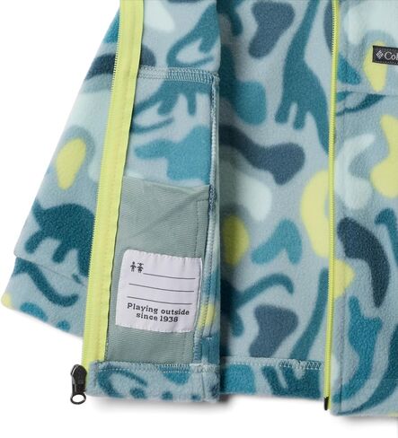 كولومبيا شباب Zing III Fleece ، Blue Dinoflauge ، 12/18 in Saudi Arabia