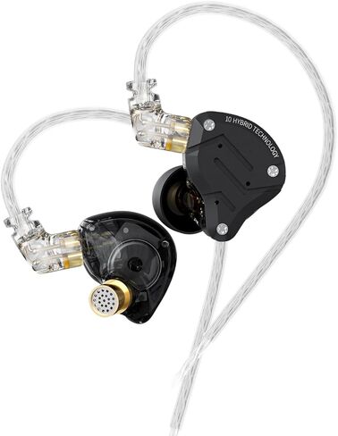 KZ ZS10 PRO In-OER Monitor 4BA+1DD HYBRID 5 PROVERSERS HIFI BASS NOIGE DOPERANTORE in Kuwait