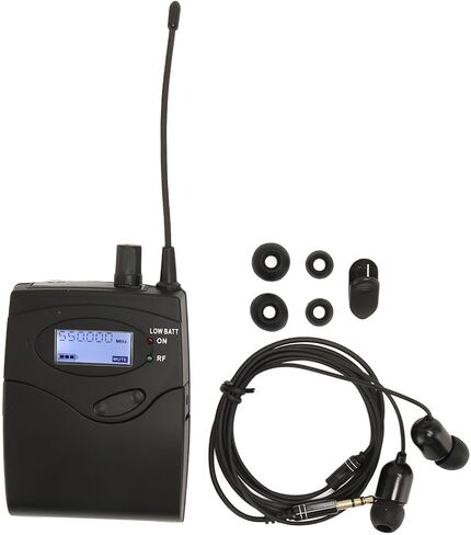 Bodypack Receiver 550 to 580MHz Stereo Earphone Monitor Receiver for Band Stage Studio in Saudi Arabia