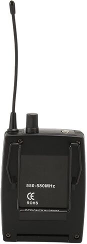 Bodypack Receiver 550 to 580MHz Stereo Earphone Monitor Receiver for Band Stage Studio in Saudi Arabia