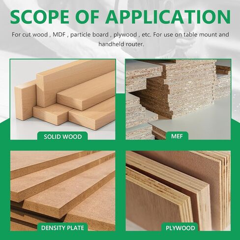 know know flush trim triw router pret مع دليل دليل على الأعمال الخشبية ، وأجزاء النمط المستقيمة تمنع الهزيمة ، وأداة قطع طحن القالب المهنية للحواف السلسة والقطع النظيفة in Kuwait