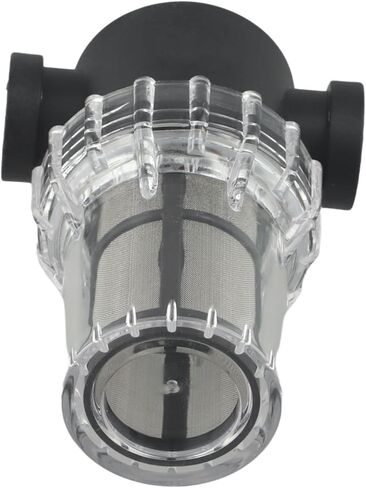 مضخة المياه مضخة مرشح مصفاة الشبكة 40/80 شاشة شبكة لنظام الري في الحديقة مع 1/2 3/4 1 بوصة موصل الخيط الإناث شفاف (3/4inch 40 شبكة) in Kuwait